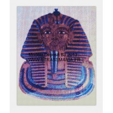  EGYPTE TOUT STRASS 40 x 50 cm SUR CADRE BOIS
